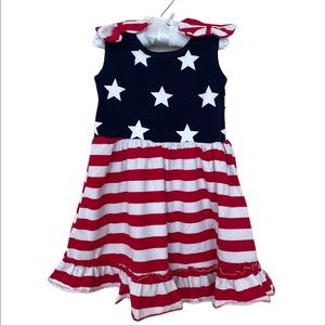 Patriotic summer dress - 3T